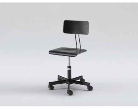 Swivel Designer Chair - Black