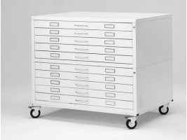 Draftech Filing Chest of Drawers--A0 Format -10 Drawers- Made in Italy